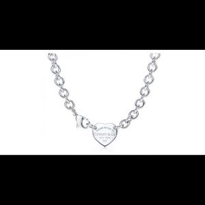 Return to Tiffany Heart Tag Choker
